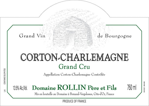 Domaine Rollin Père & Fils, Corton-Charlemagne Grand Cru 2022 (75cl bottles)