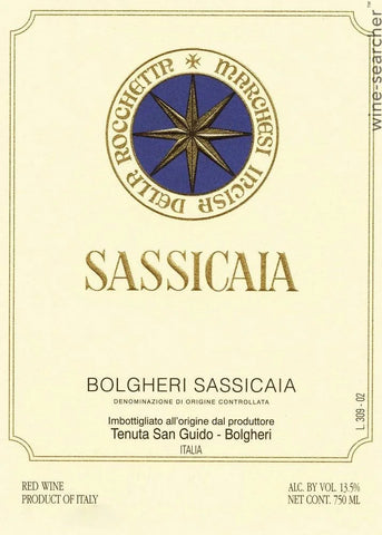 Sassicaia, Tenuta San Guido, Bolgheri 2011 (75cl bottles)