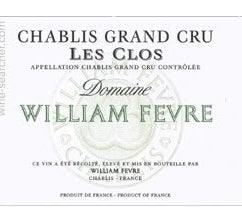 Domaine William Fèvre, Chablis Les Clos, Grand Cru 2015, Double Magnum