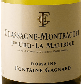 Domaine Fontaine Gagnard, Chassagne Montrachet La Maltroie Blanc 2016, 6x75cl case