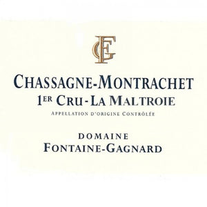 Domaine Fontaine Gagnard, Chassagne Montrachet La Maltroie Blanc 2016, 6x75cl case